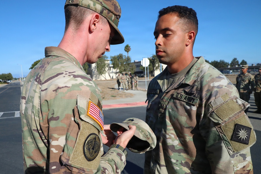 40th ID Soldier promoted to Sergeant