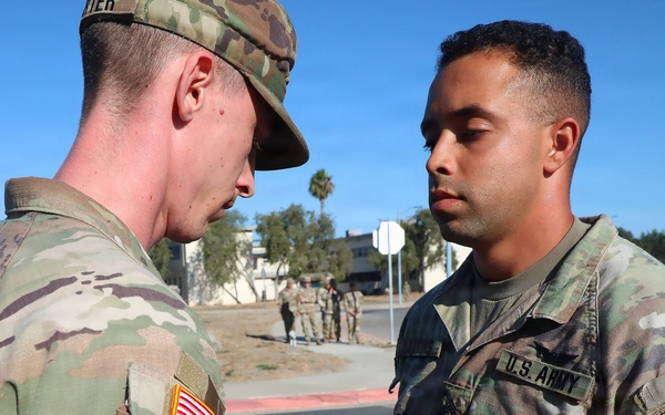 40th ID Soldier promoted to Sergeant