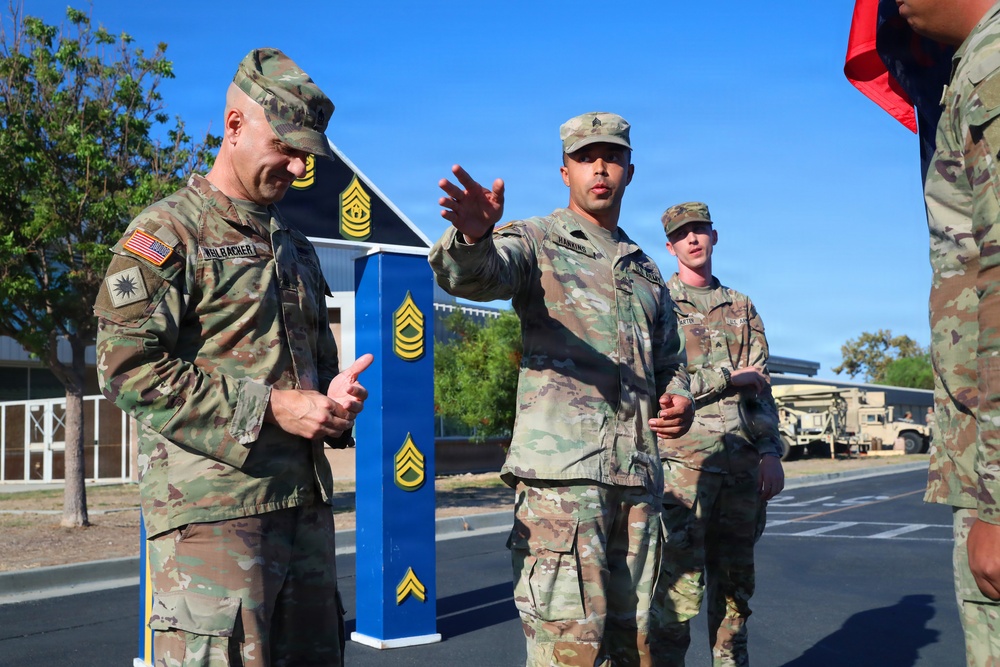 40th ID Soldier promoted to Sergeant