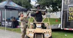 Army EOD Soldiers bring high-tech expertise to New Jersey State Fair recruitment drive