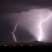Lightning Strikes Spring Mountain National Recreation Area