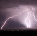 Lightning Strikes Spring Mountain National Recreation Area