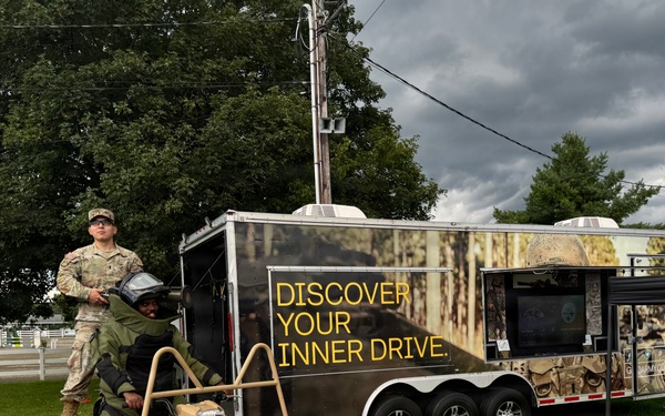Army EOD Soldiers bring high-tech expertise to New Jersey State Fair recruitment drive
