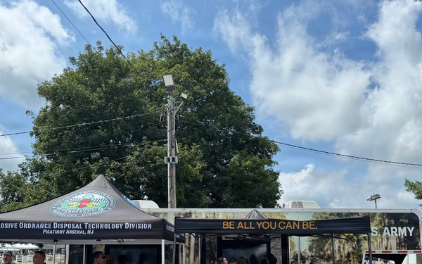 Army EOD Soldiers bring high-tech expertise to New Jersey State Fair recruitment drive