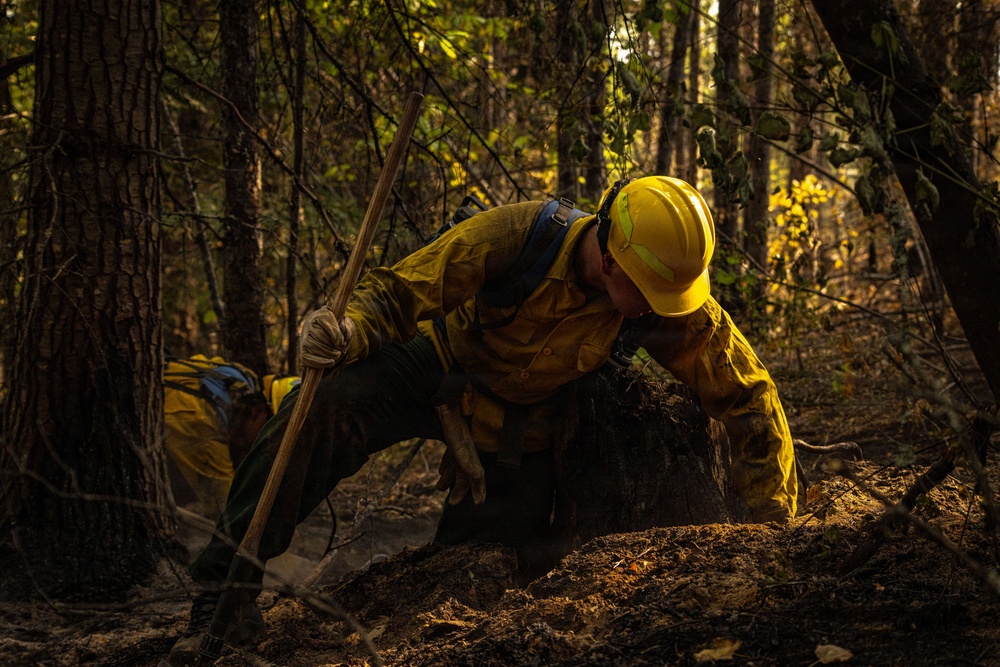 Day 5 Wildlands Fire Suppression Operations Military Task Force Charlie