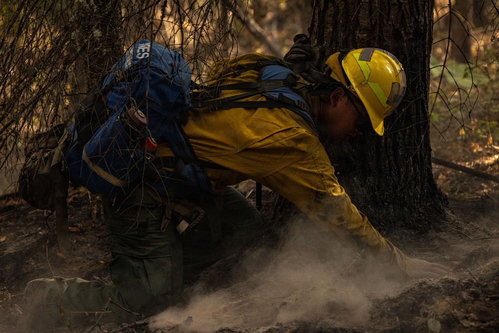 Day 5 Wildlands Fire Suppression Operations Military Task Force Charlie