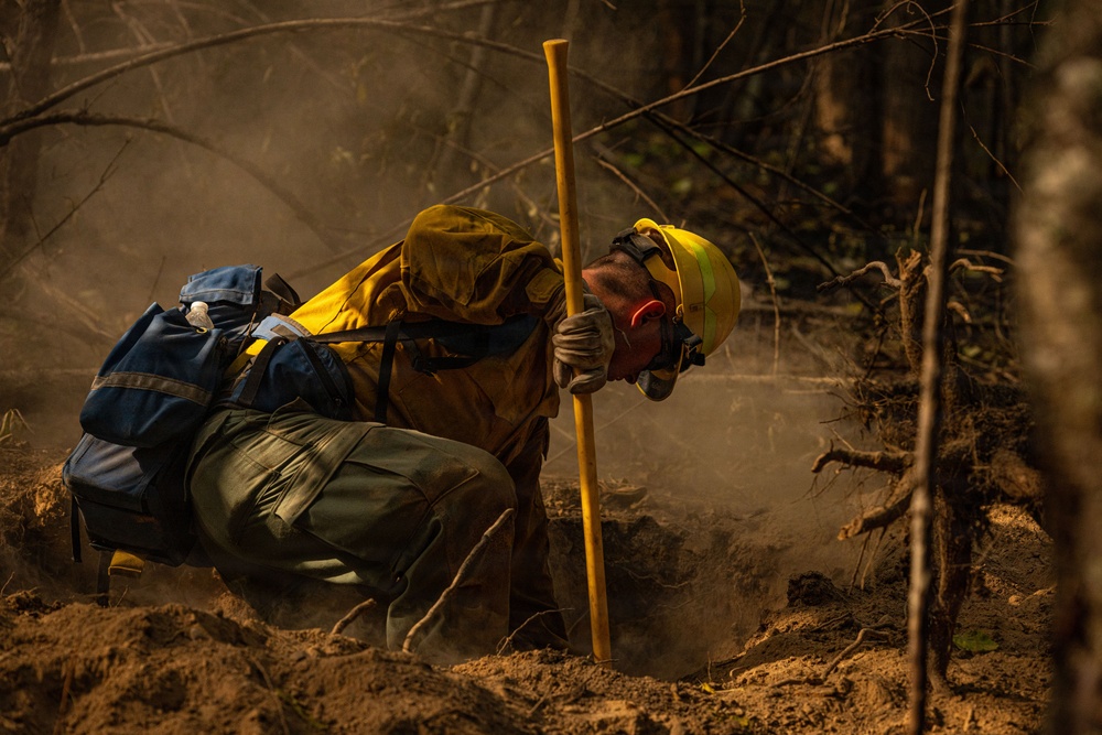 Day 5 Wildlands Fire Suppression Operations Military Task Force Charlie