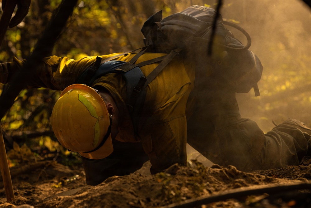 Day 5 Wildlands Fire Suppression Operations Military Task Force Charlie