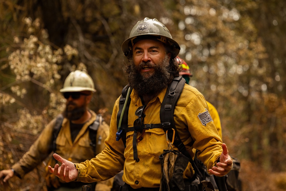 Day 5 Wildlands Fire Suppression Operations Military Task Force Charlie