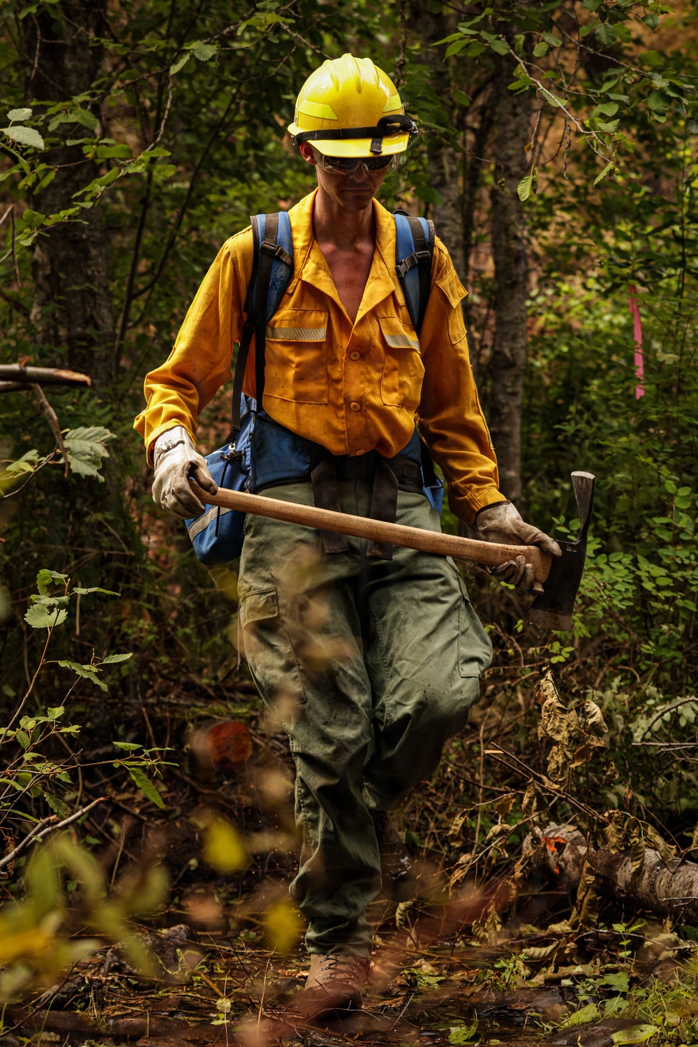 Day 5 Wildlands Fire Suppression Operations Military Task Force Charlie