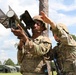 Florida Army National Guard soldiers train with FIM-92 Stinger missile simulator during field exercise