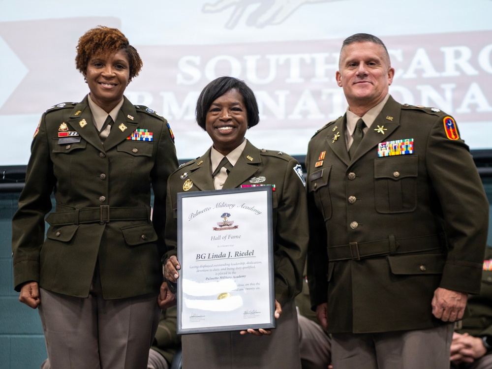 Palmetto Military Academy Hall of Fame ceremony