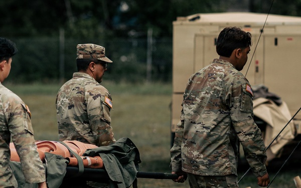 Illinois Army National Guard’s 710th Medical Company Tests Readiness During Mass-Casualty Training