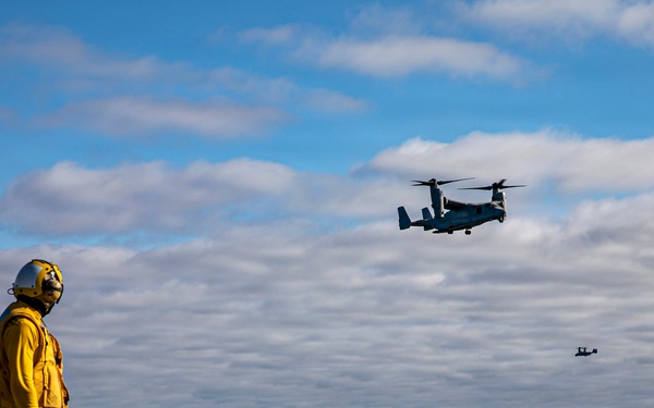 USS Makin Island Conducts Flight Operations