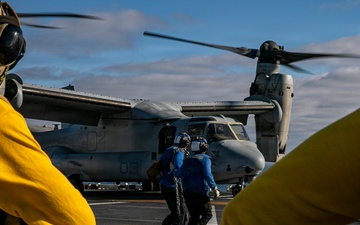 USS Makin Island Conducts Flight Operations