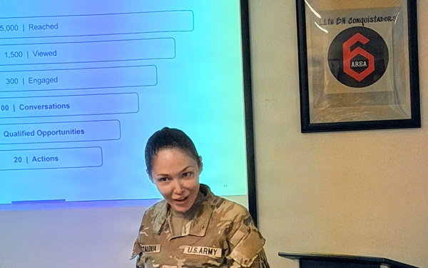 201st TPASE CSM Leads Strategic Communication NCOPD for Army Reserve Career Counselors