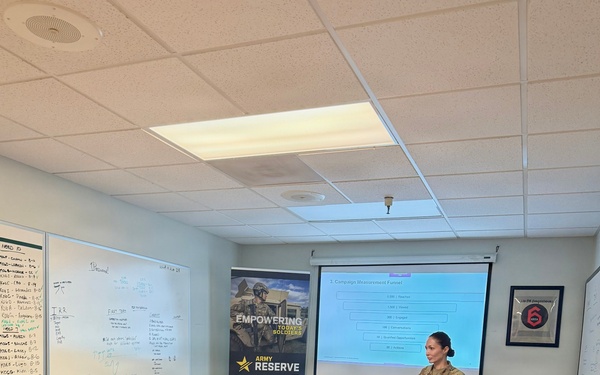 201st TPASE CSM Leads Strategic Communication NCOPD for Army Reserve Career Counselors