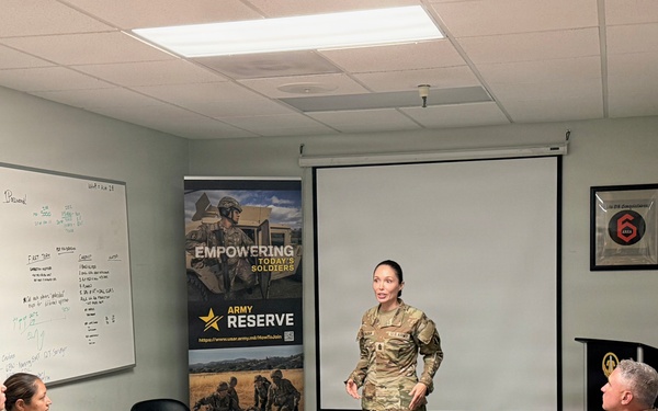 201st TPASE CSM Leads Strategic Communication NCOPD for Army Reserve Career Counselors