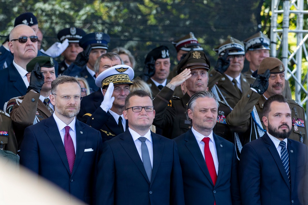 U.S. Soldiers and NATO Allies attend Polish Armed Forces Day parade