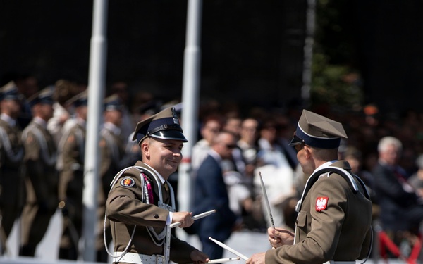 U.S. Soldiers and NATO Allies attend Polish Armed Forces Day parade