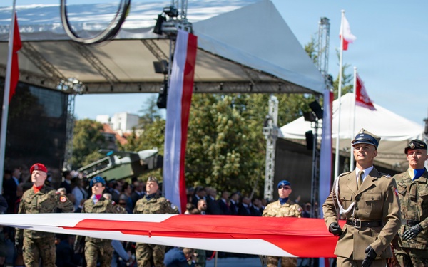 U.S. Soldiers and NATO Allies attend Polish Armed Forces Day parade