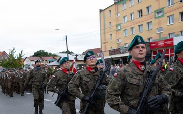 U.S. Soldiers and NATO Allies attend Polish Armed Forces Day parade in Orzysz