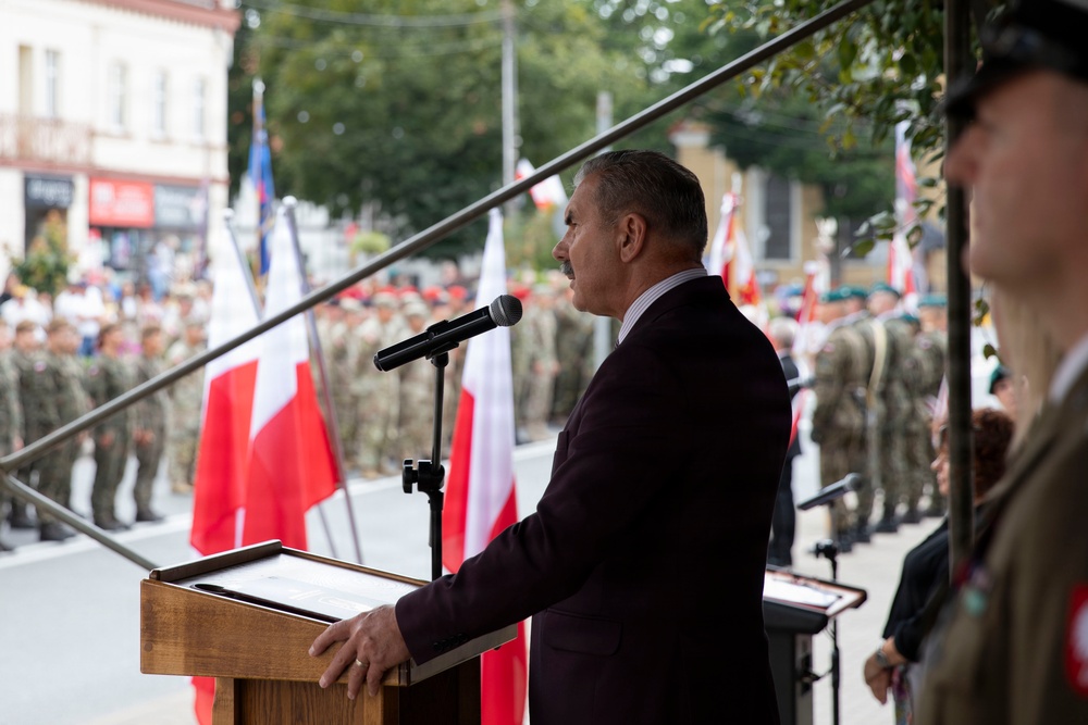 U.S. Soldiers and NATO Allies attend Polish Armed Forces Day parade in Orzysz