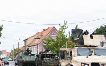 U.S. Soldiers and NATO Allies attend Polish Armed Forces Day parade in Orzysz