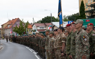 U.S. Soldiers and NATO Allies attend Polish Armed Forces Day parade in Orzysz