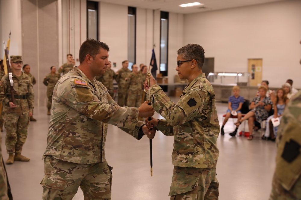 Change of command and responsibility