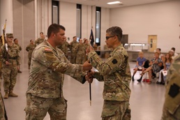 Change of command and responsibility