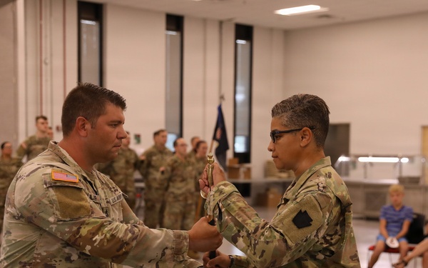 Change of command and responsibility