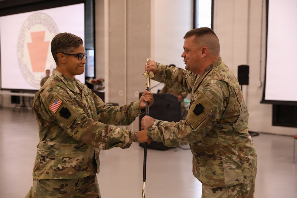 Change of command and responsibility