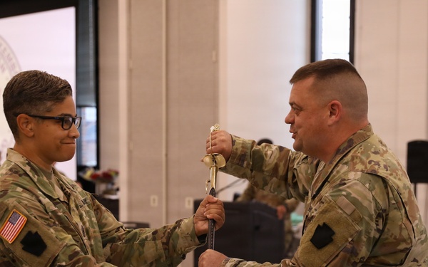 Change of command and responsibility