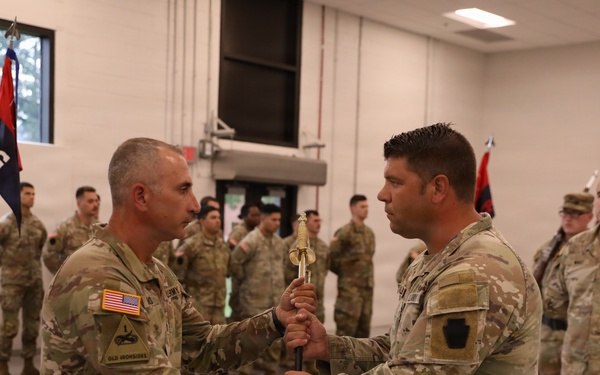 Change of command and responsibility