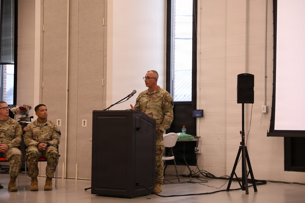Change of command and responsibility