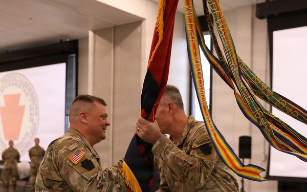 Change of command and responsibility