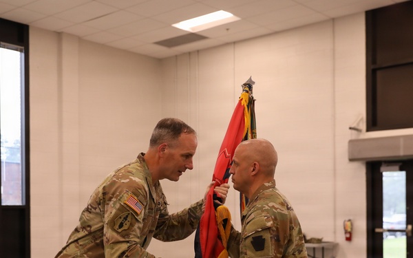 Change of command and responsibility