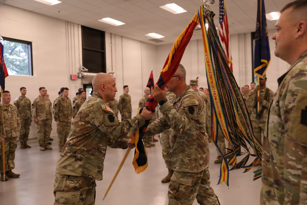 Change of command and responsibility