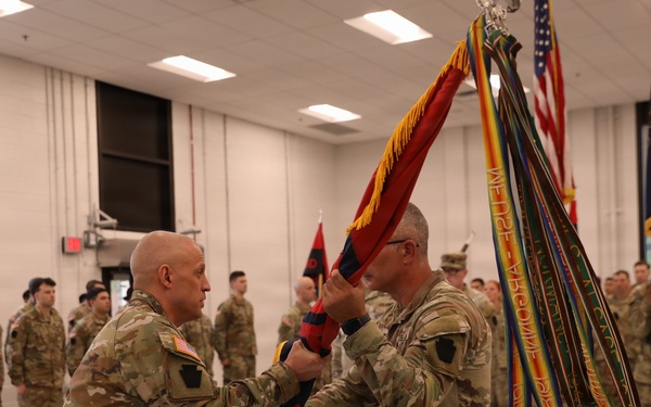 Change of command and responsibility