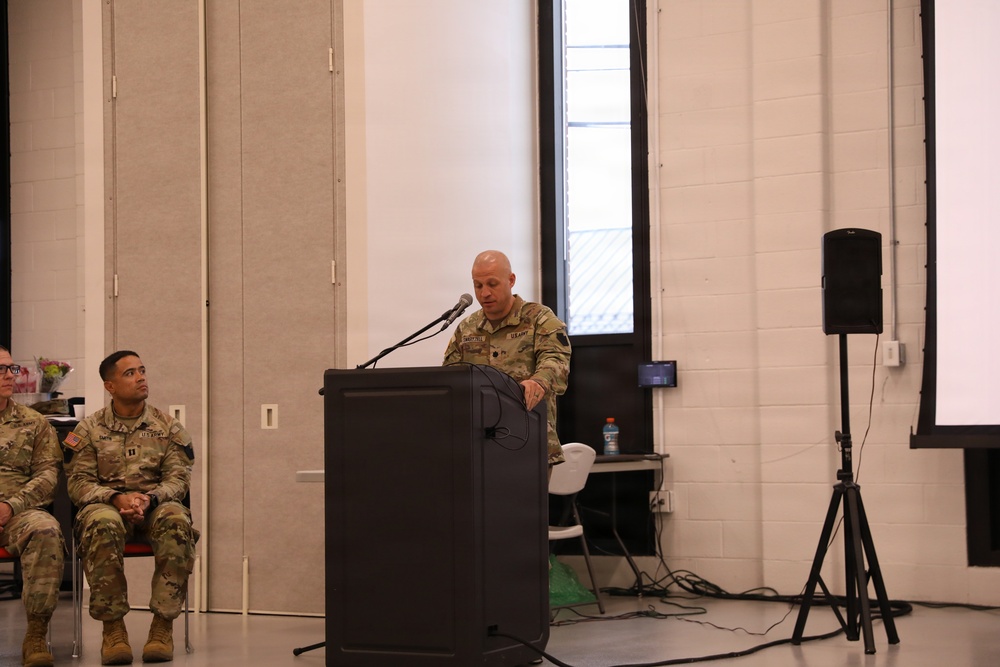 Change of command and responsibility