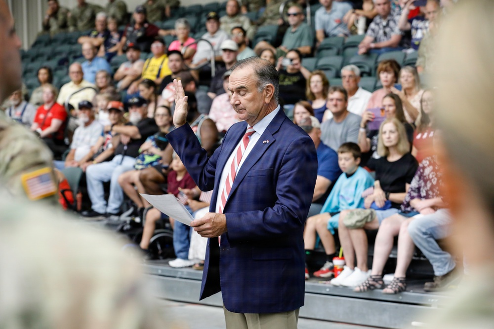 Joint-Force Enlistment Ceremony at Missouri State Fair