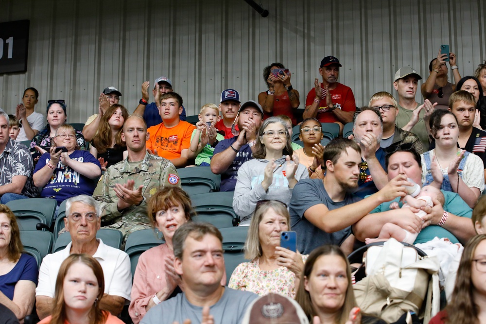 Joint-Force Enlistment Ceremony at Missouri State Fair