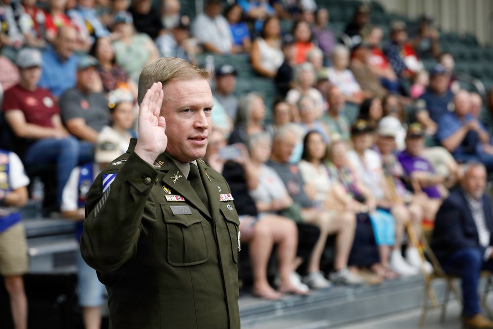 Joint-Force Enlistment Ceremony at Missouri State Fair