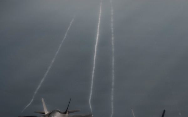 KC-135 Refuels F-35As in the CENTCOM AOR