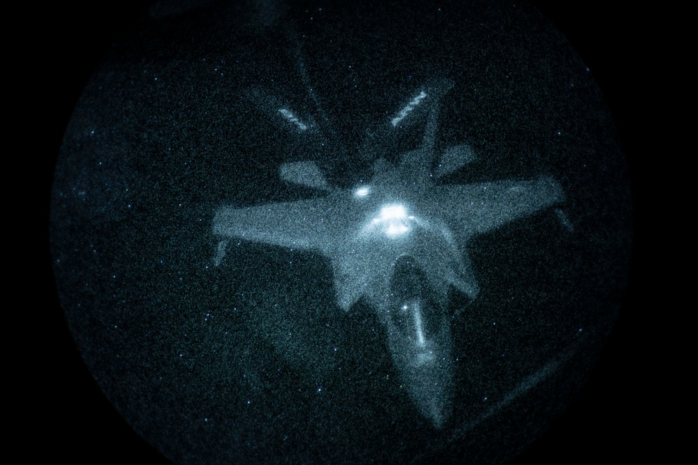 KC-135 Refuels F-35As in the CENTCOM AOR