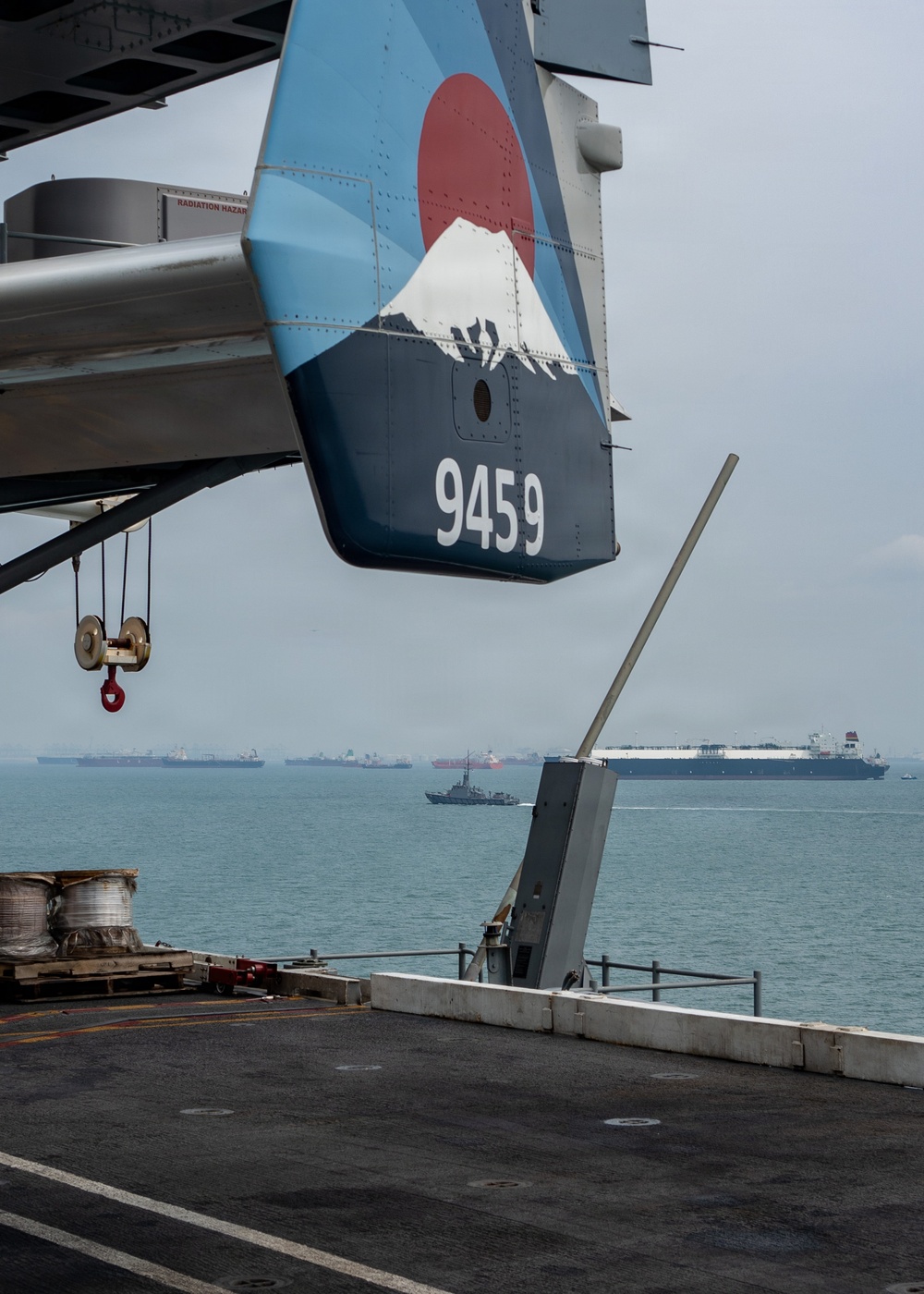 USS George Washington Transits Singapore Strait
