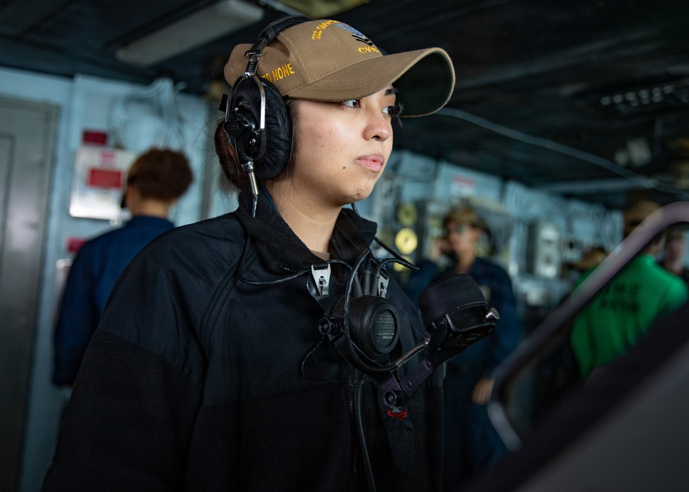 USS George Washington Transits Strait of Malacca