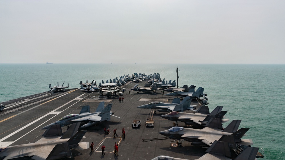 USS George Washington Transits Strait of Malacca