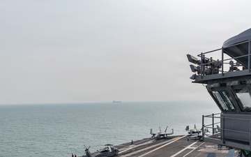 USS George Washington Transits Strait of Malacca